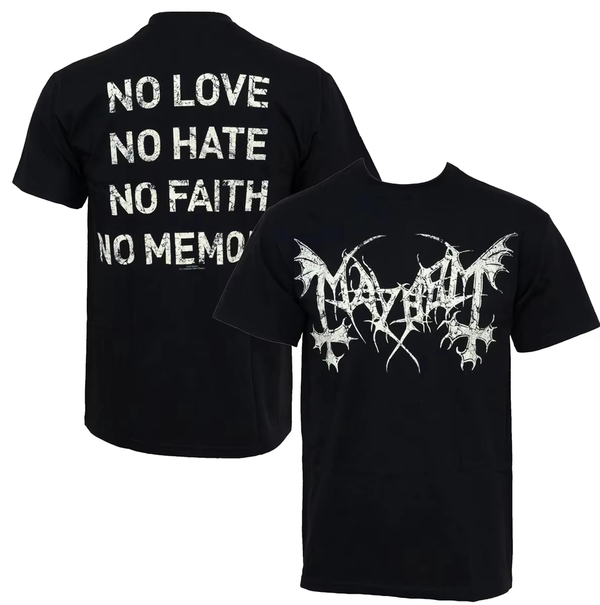 Mayhem Graphic Cotton Tshirt U - Streetwear Brand Vintage review and price