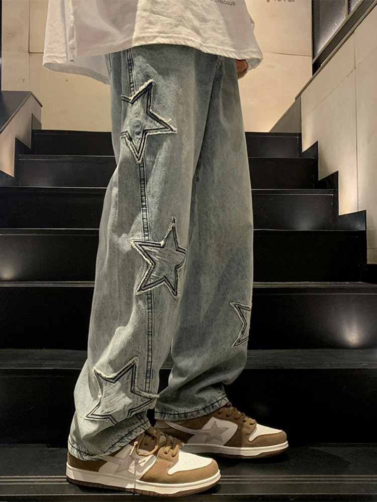 American Style Loose Straight  - Streetwear Brand Denim review and price